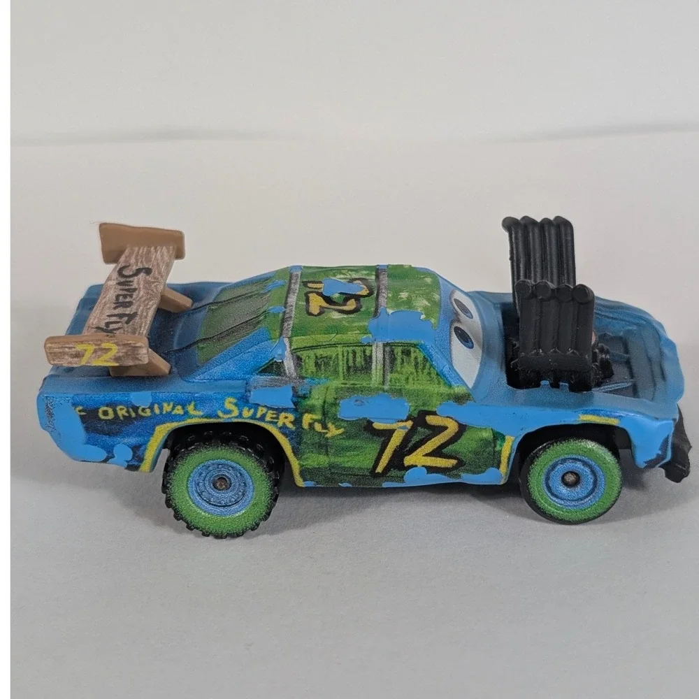 Disney Pixar Cars Superfly Thunder Hollow Derby Diecast Blue 72 Mattel